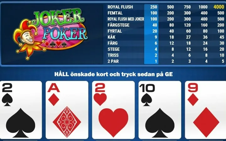 Video poker