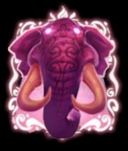 Pink elephant slot symbol