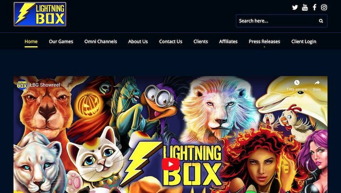 Lightning box games